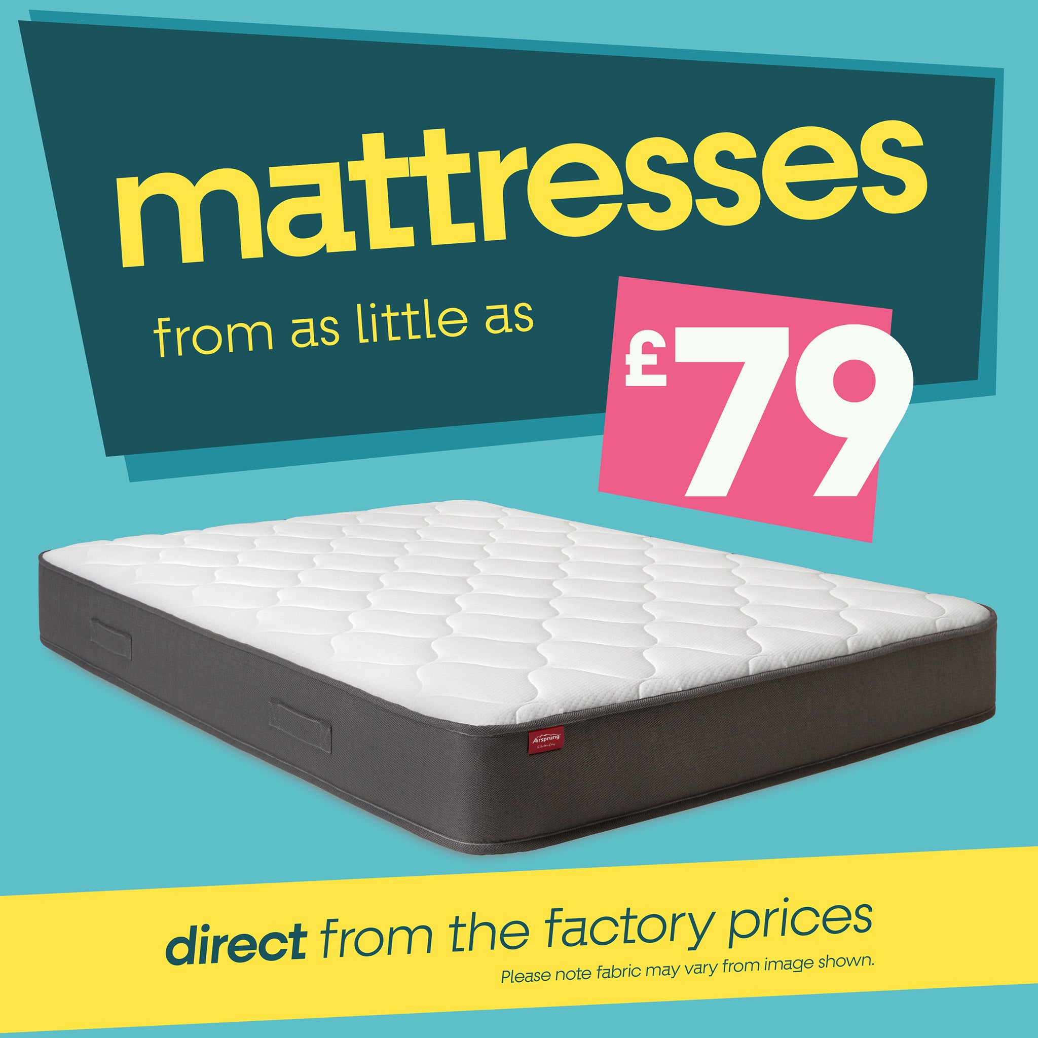 Airsprung mattresses from £79 mobile