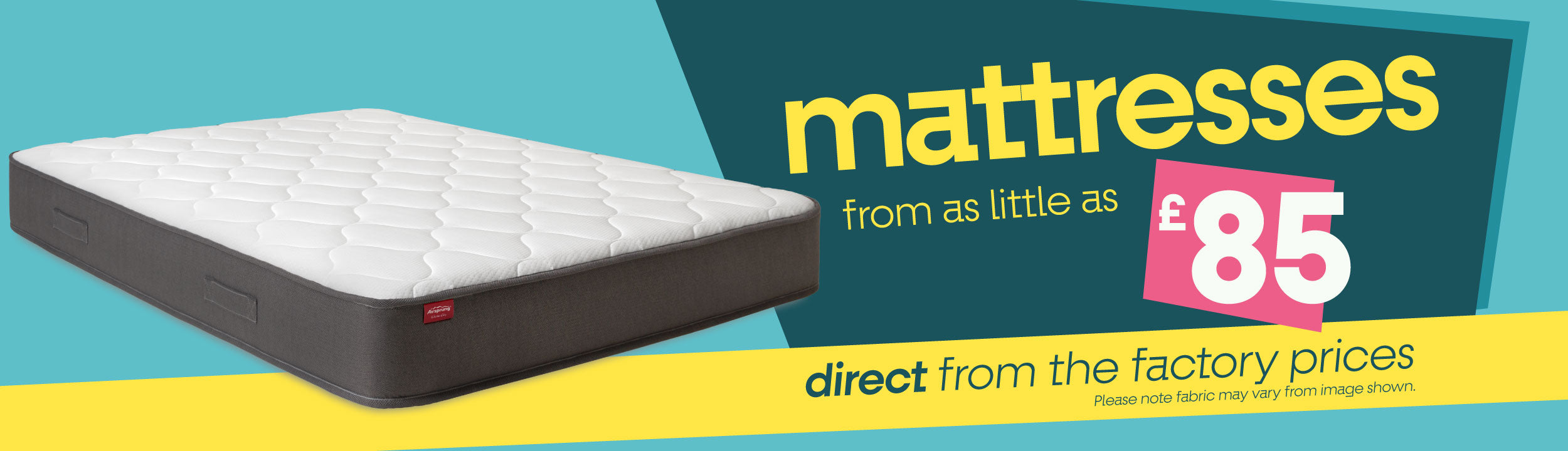 Mattresses from £85