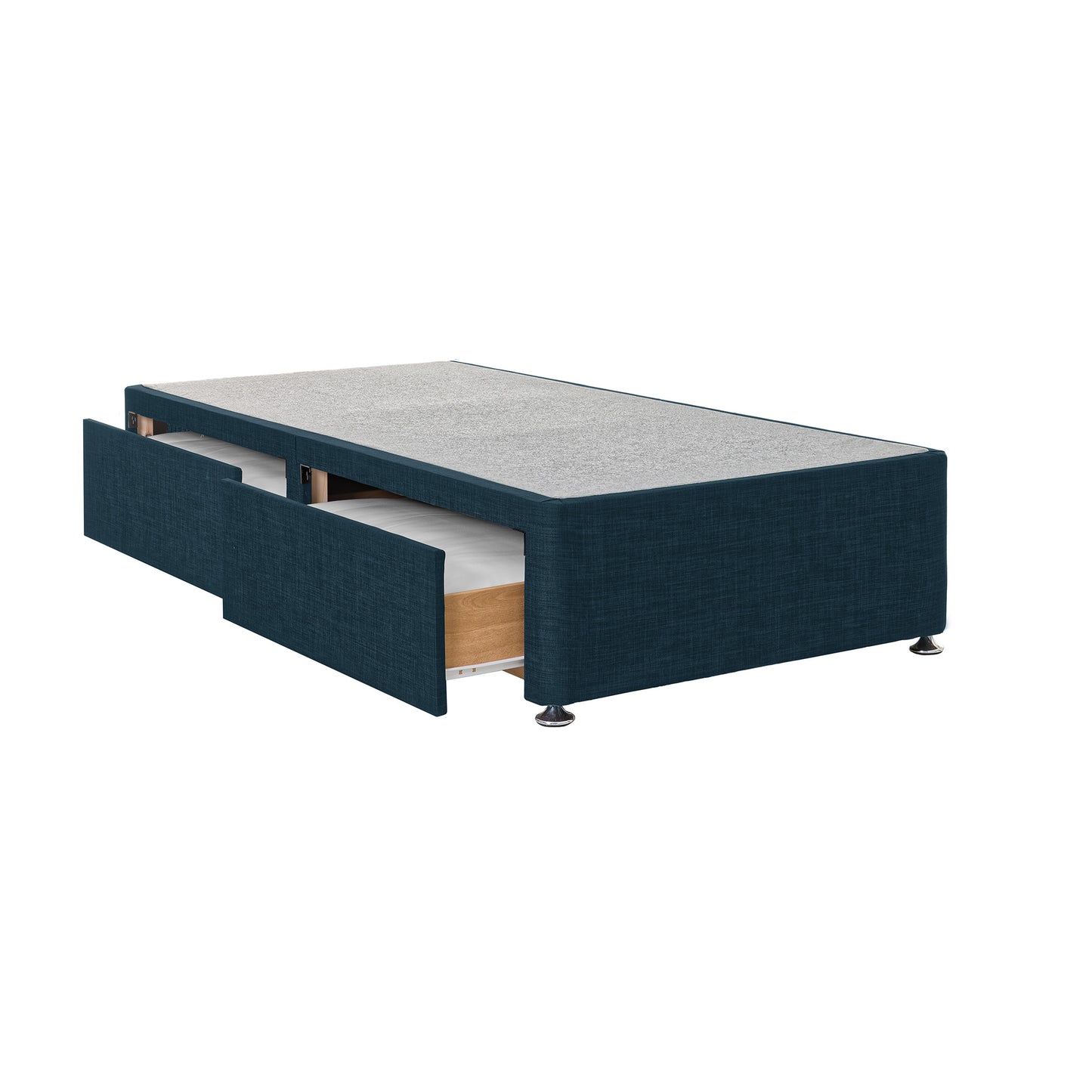 Oso Single 2 Drawer Midnight Divan Base