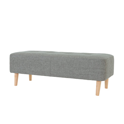 Sophia Pewter Footstool light