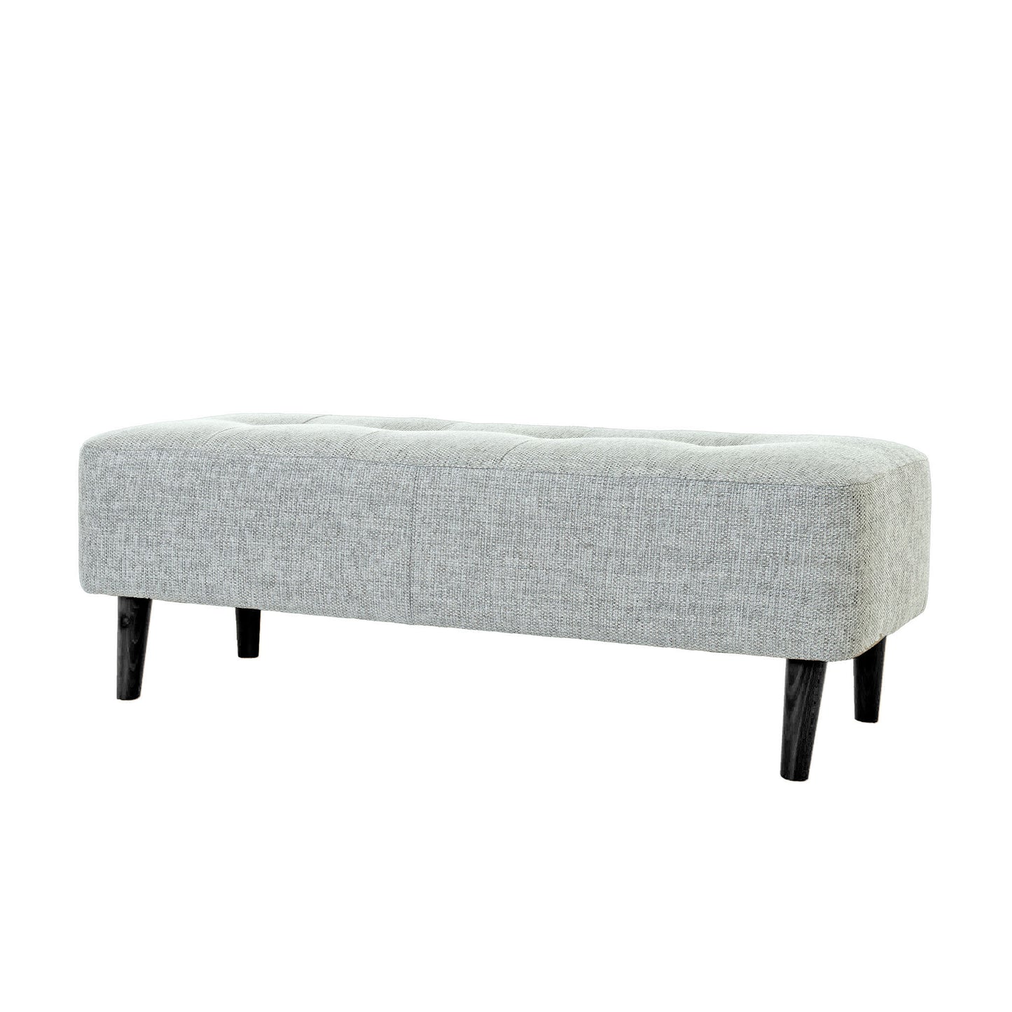 Sophia Silver Footstool dark