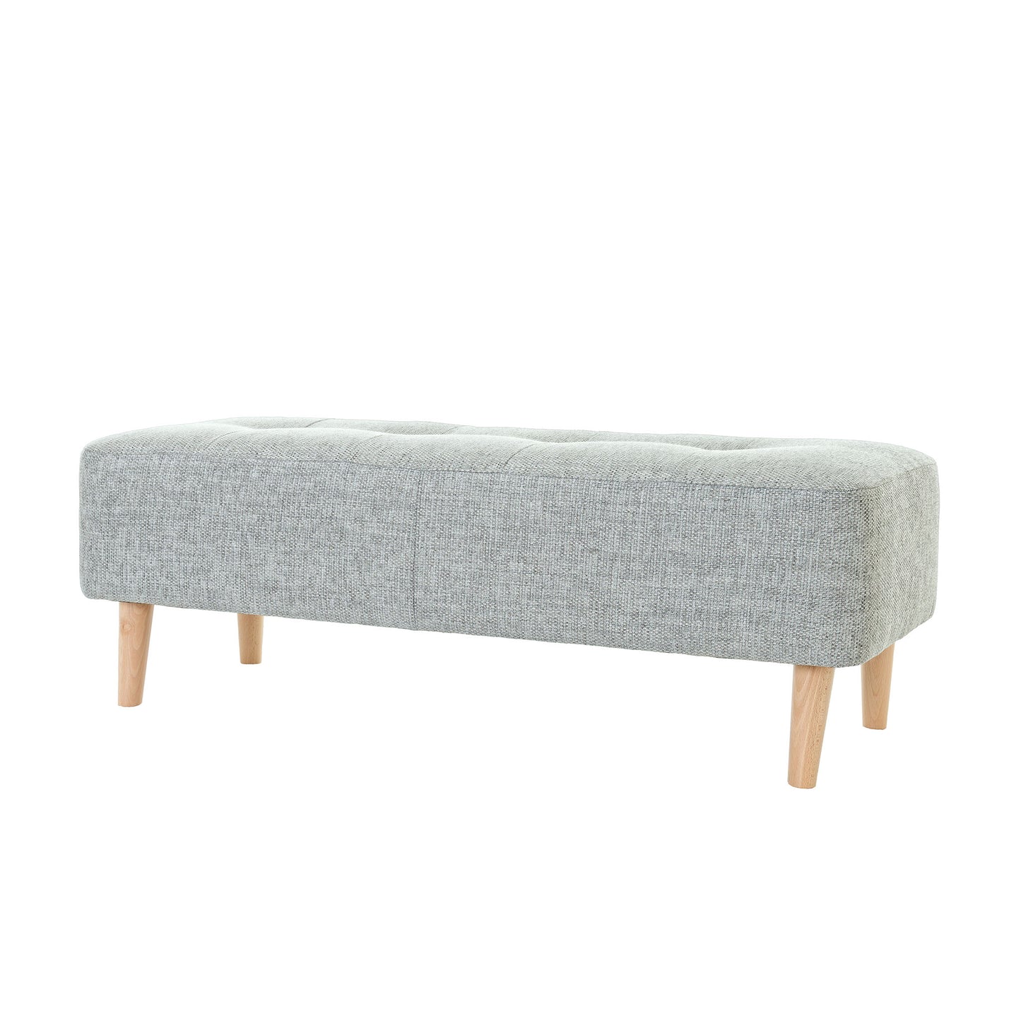 Sophia Silver Footstool light